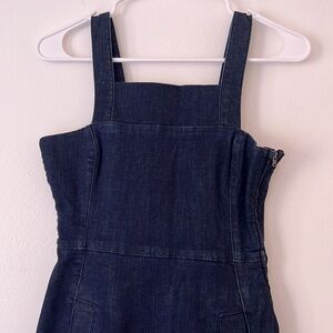 Whistles Women’s A-line Denim Mini Dress Size 2 Blue